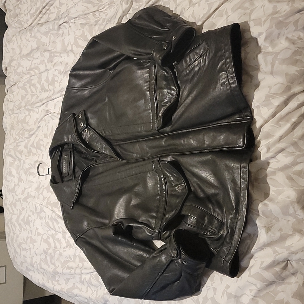 VINTAGE pre-owned 100% Leather Jacket
